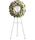 Serenity Wreath from Martinsville Florist, flower shop in Martinsville, NJ